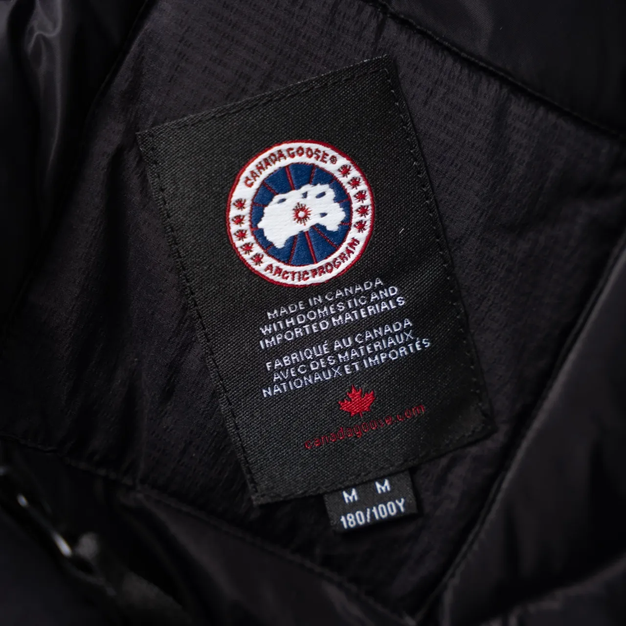 P860 CANADA GOOSE丨Canada Goose 5078 single zipper armband hooded down jacket Color: Black Size: XS-XL